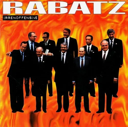 Official album cover art for the release Irrenoffensive by Rabatz