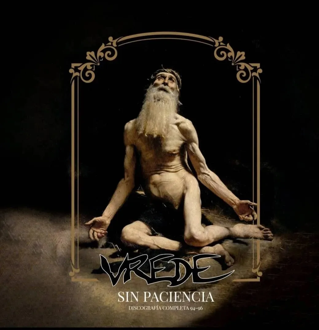 Official album cover art for the release Sin paciencia - Discografía completa 94-96 by Vrede