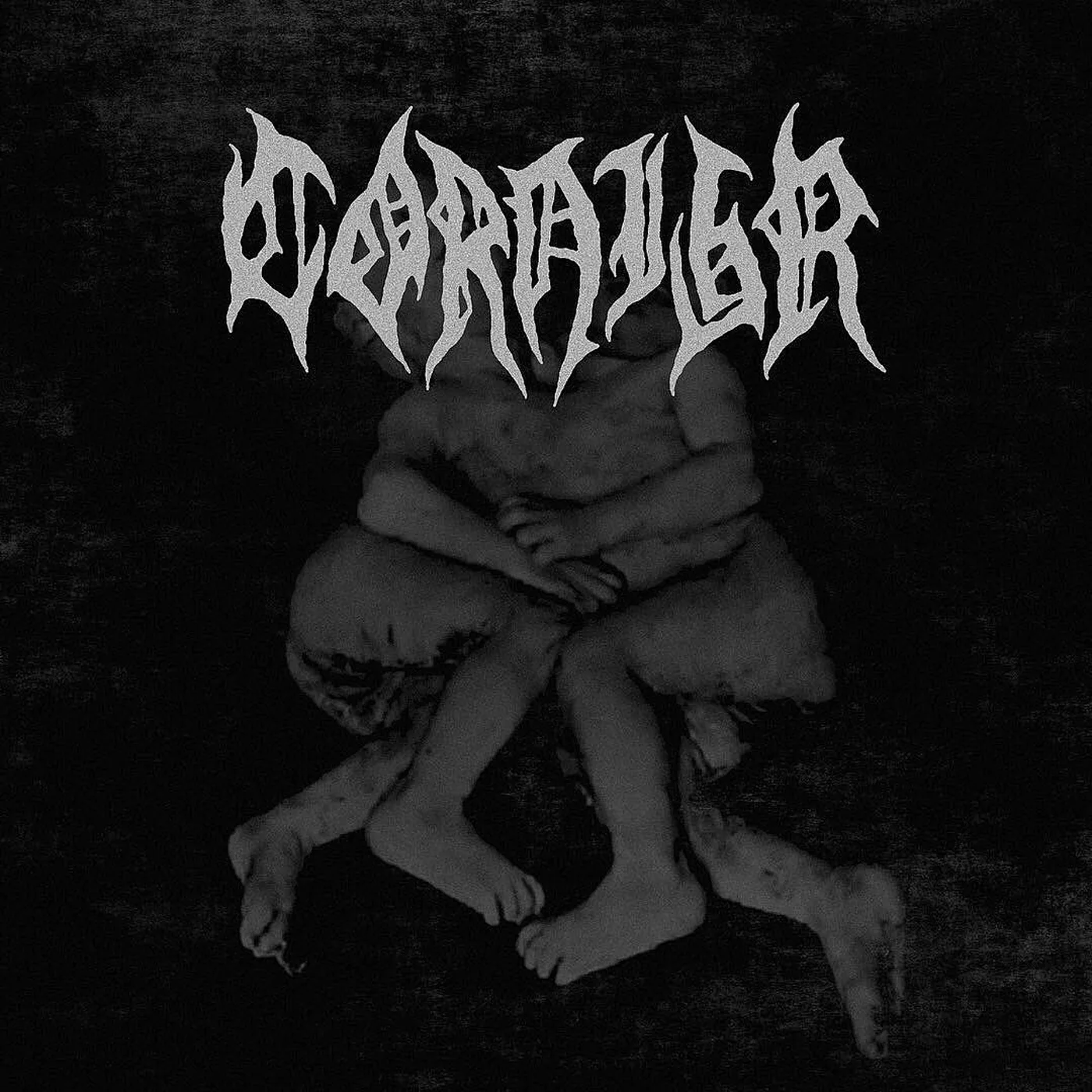 Official album cover art for the release Shroud of Satan / Death Trimorph by Cornigr