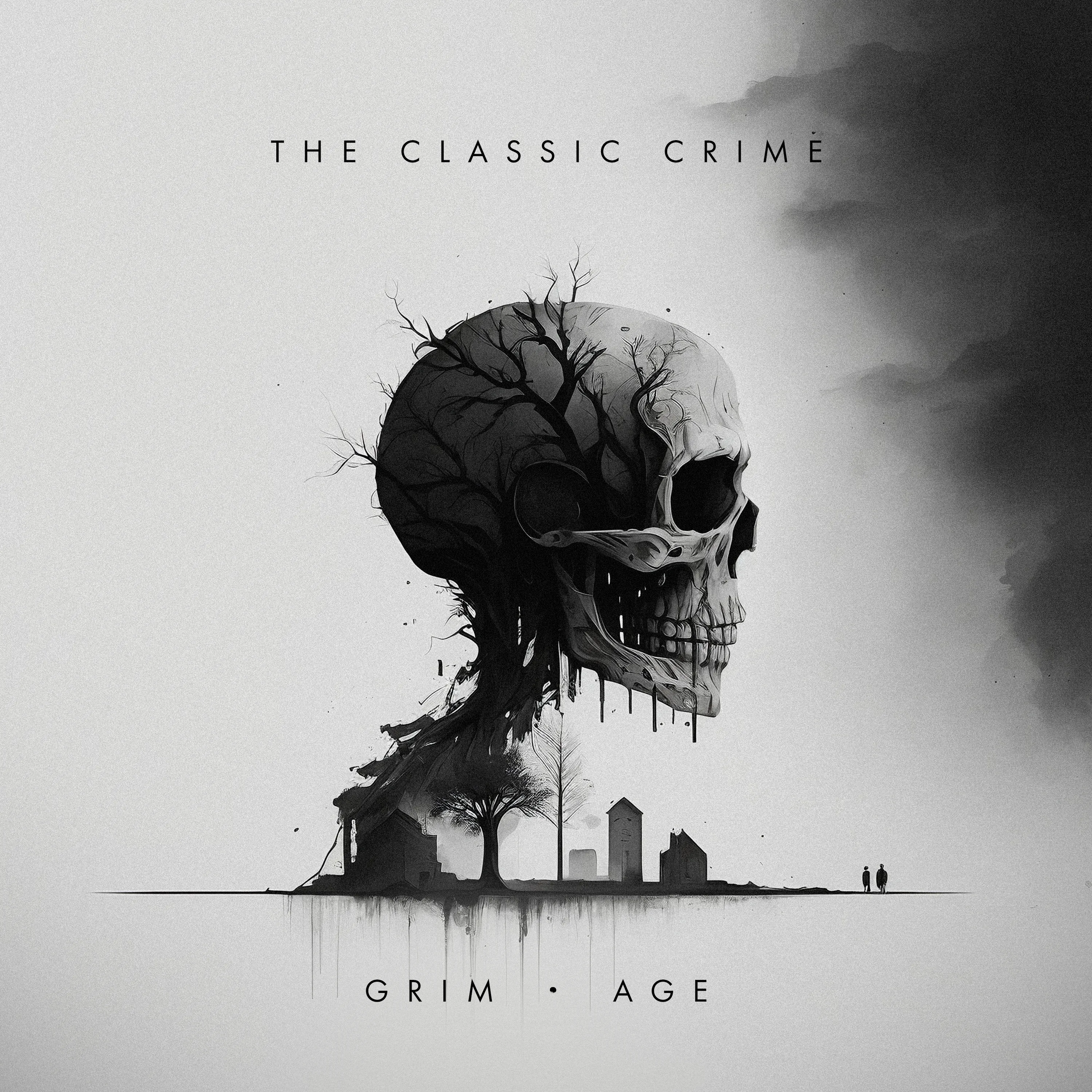 Official album cover art for the release GRIM AGE by The Classic Crime