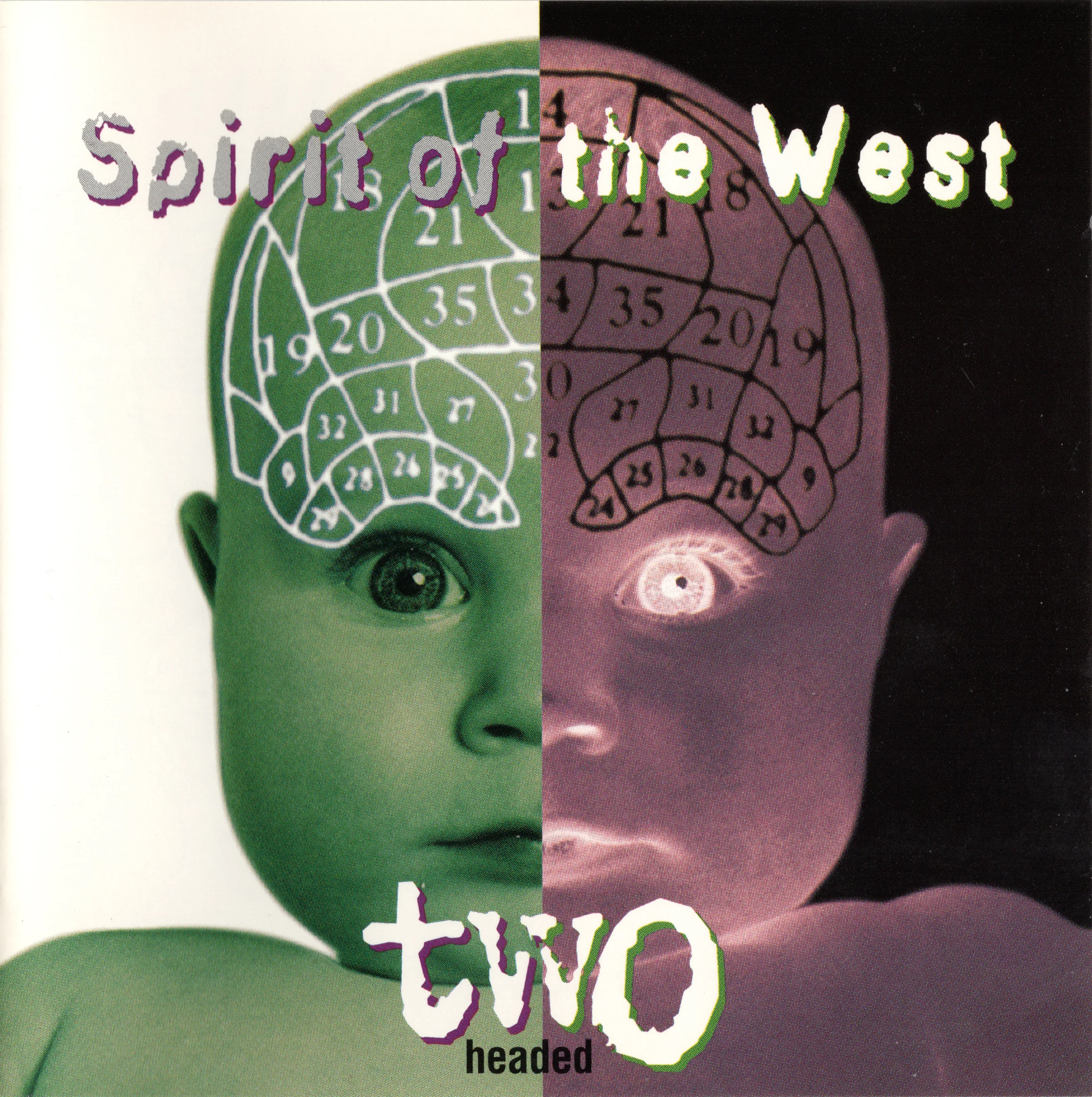 Official album cover art for the release Two Headed by Spirit of the West