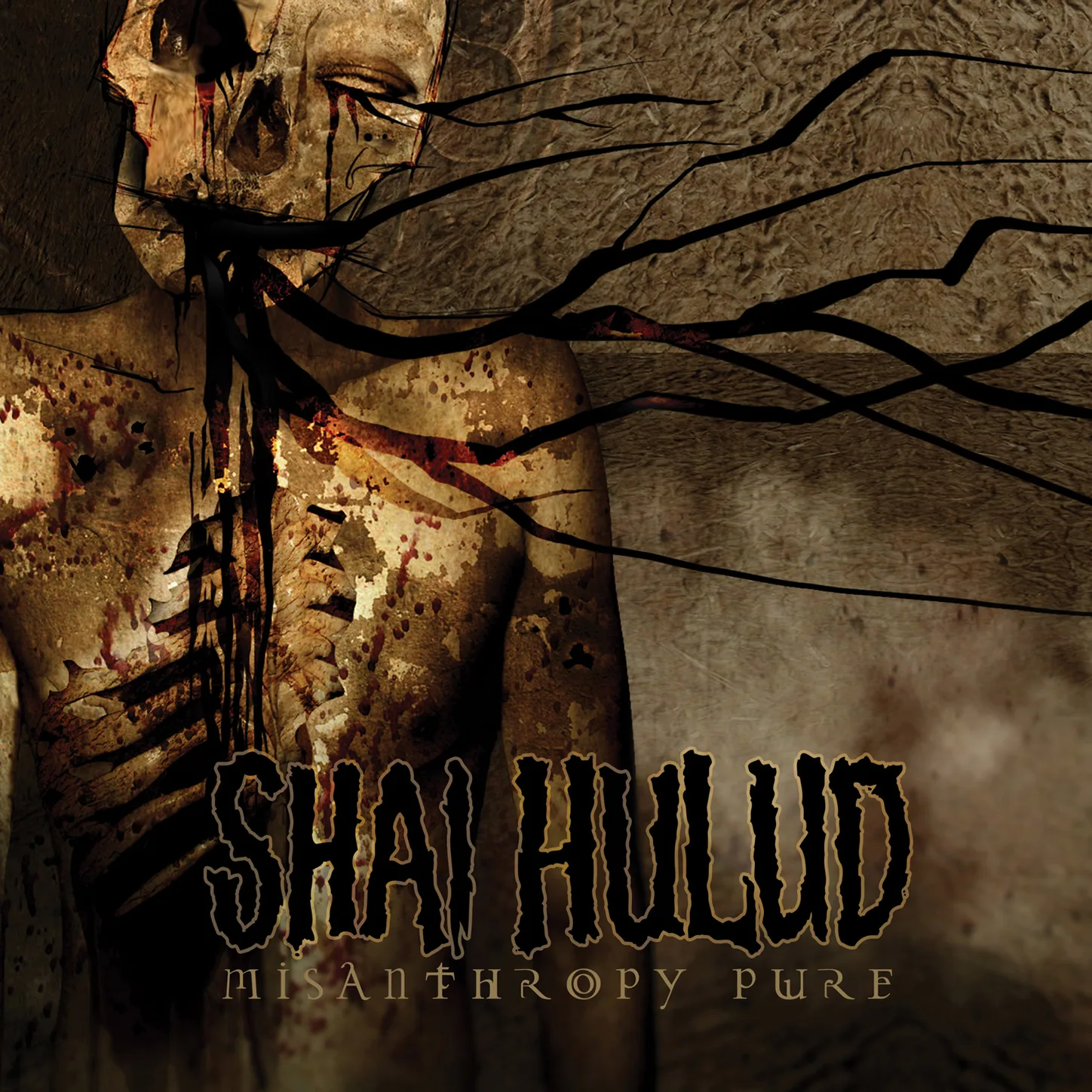 Official album cover art for the release Misanthropy Pure by Shai Hulud