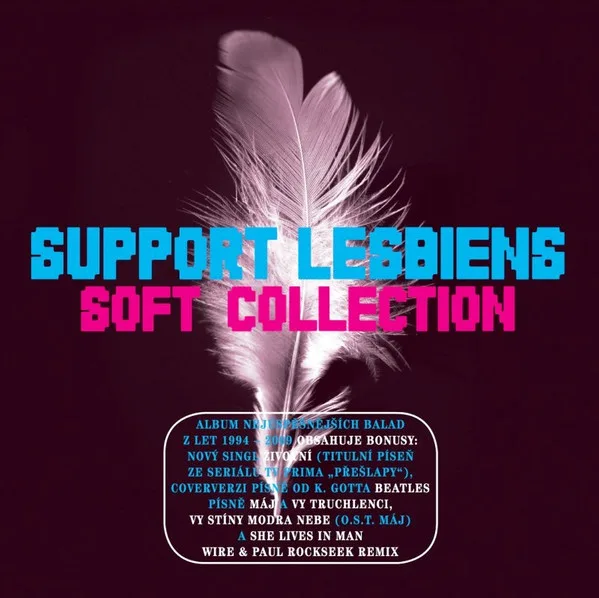 Official album cover art for the release Soft Collection 1994 - 2009 by Support Lesbiens