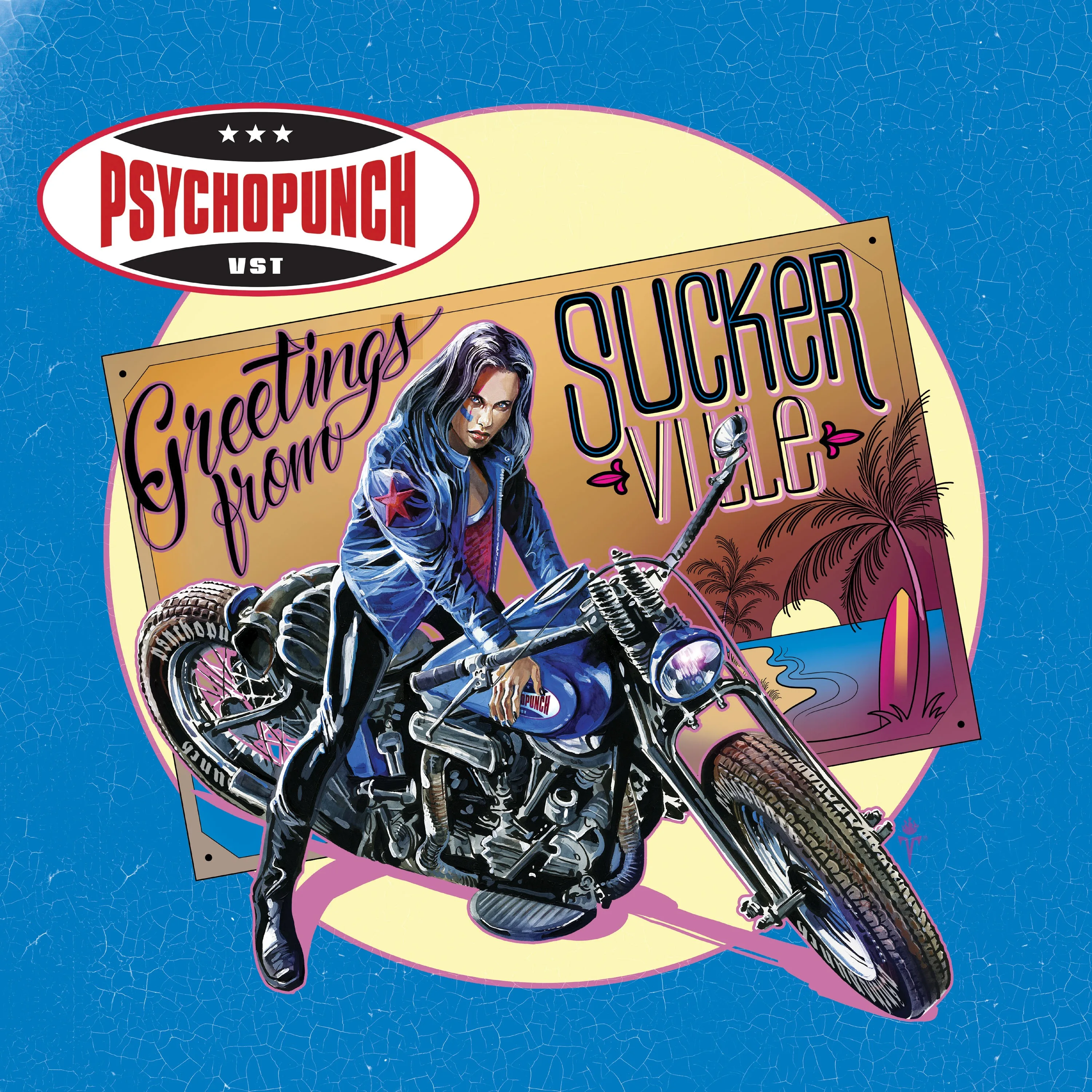 Official album cover art for the release Greetings From Suckerville by Psychopunch