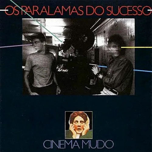 Official album cover art for the release Cinema mudo by Os Paralamas do Sucesso