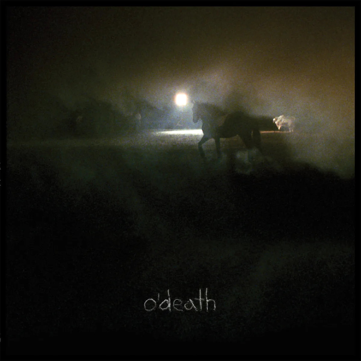 Official album cover art for the release Outside by O’Death
