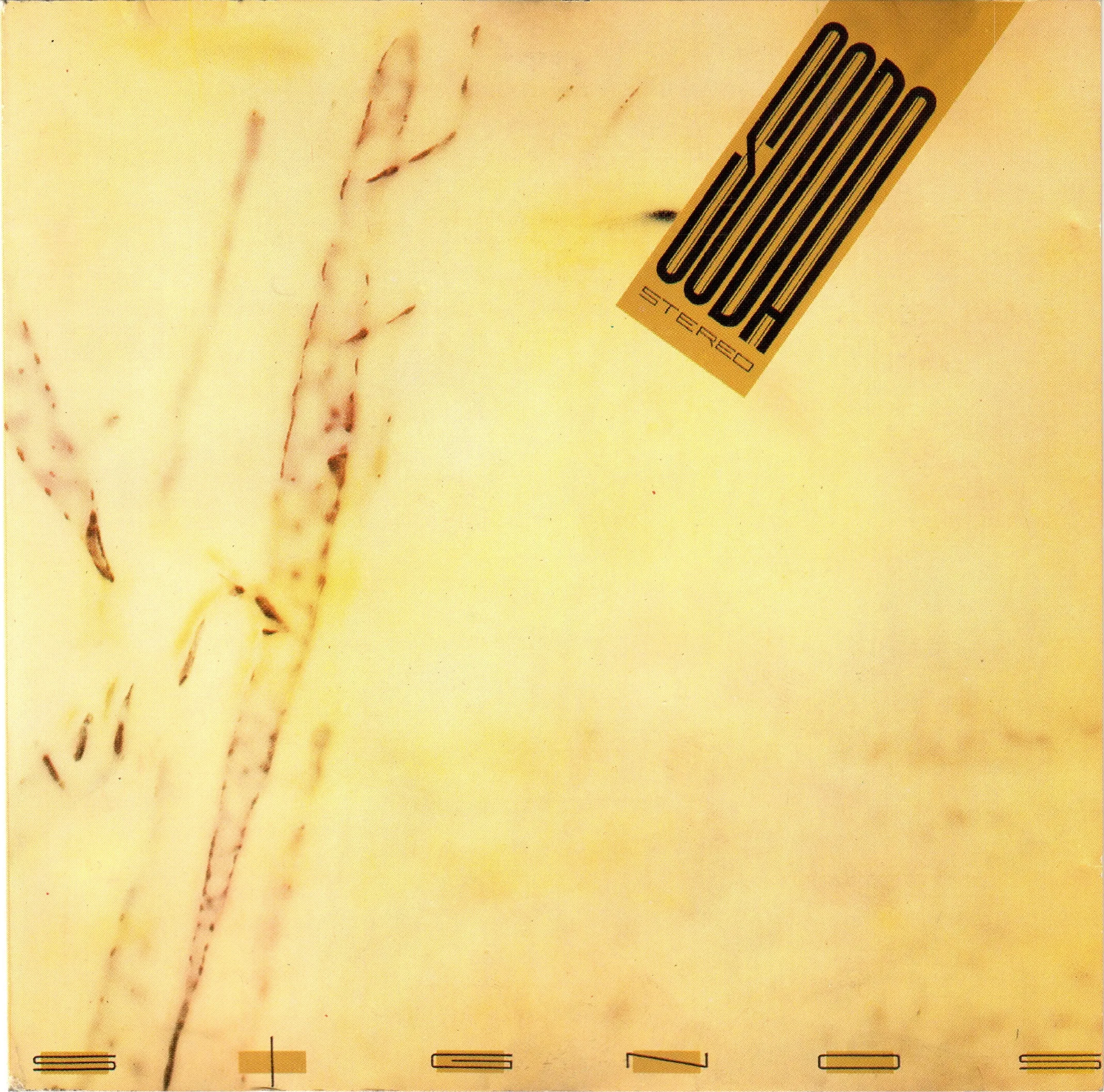 Official album cover art for the release Signos by Soda Stereo