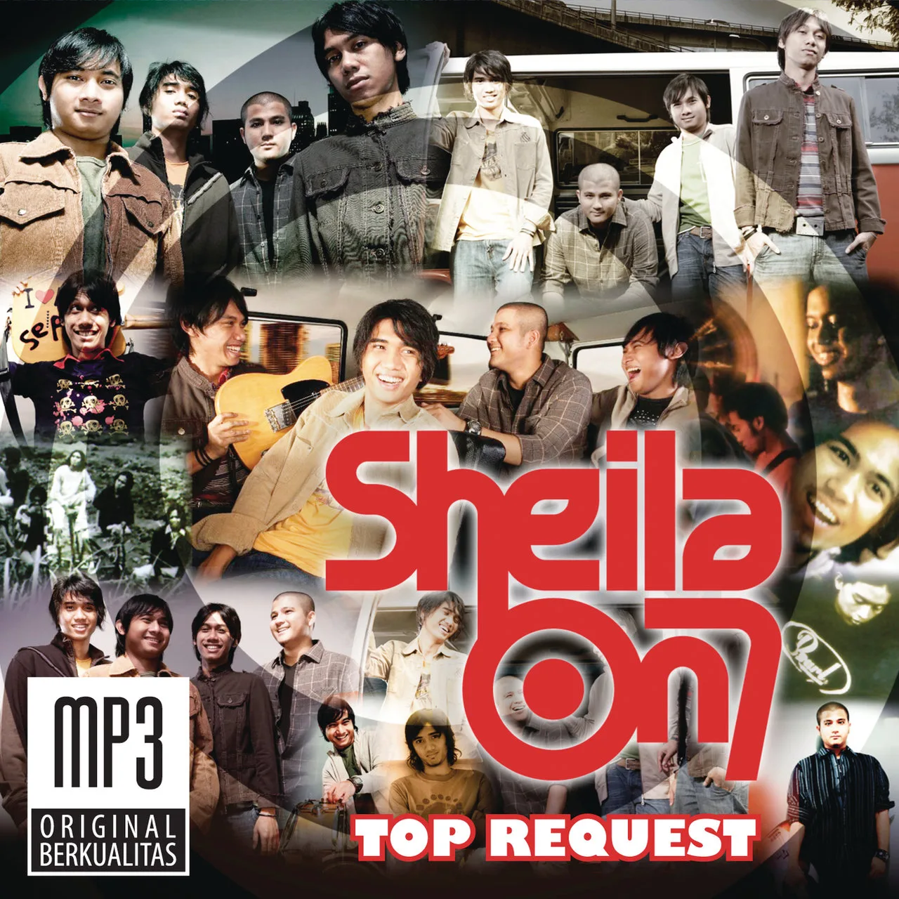 Official album cover art for the release Sheila On 7 Top Request by Sheila on 7