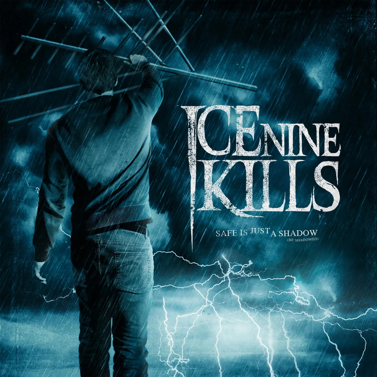 Official album cover artwork for Safe Is Just a Shadow (Re‐Shadowed and Re‐Recorded) by Ice Nine Kills