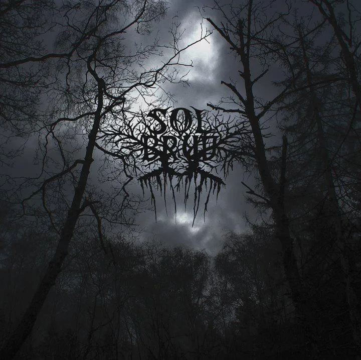 Official album cover art for the release Solbrud by Solbrud
