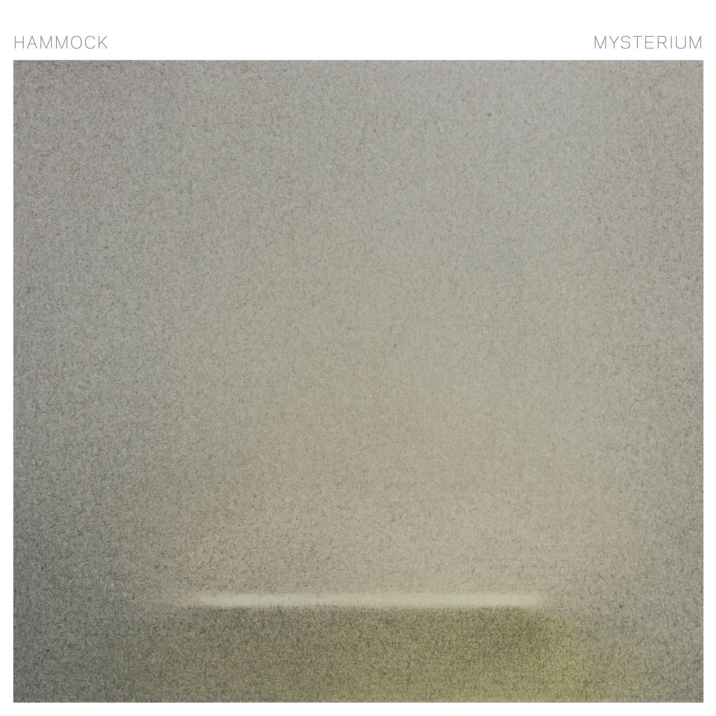Official album cover artwork for Mysterium by Hammock