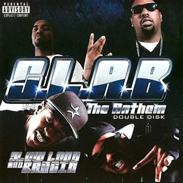 Official album cover art for the release The Anthem by S.L.A.B.