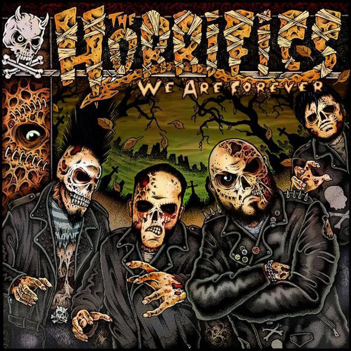 Official album cover art for the release We Are FOREVER by The Horrifics