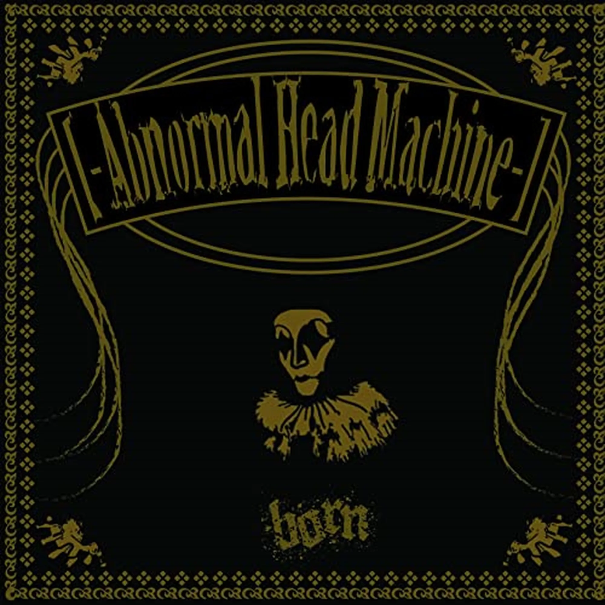 Official album cover art for the release -Abnormal Head Machine- by BORN
