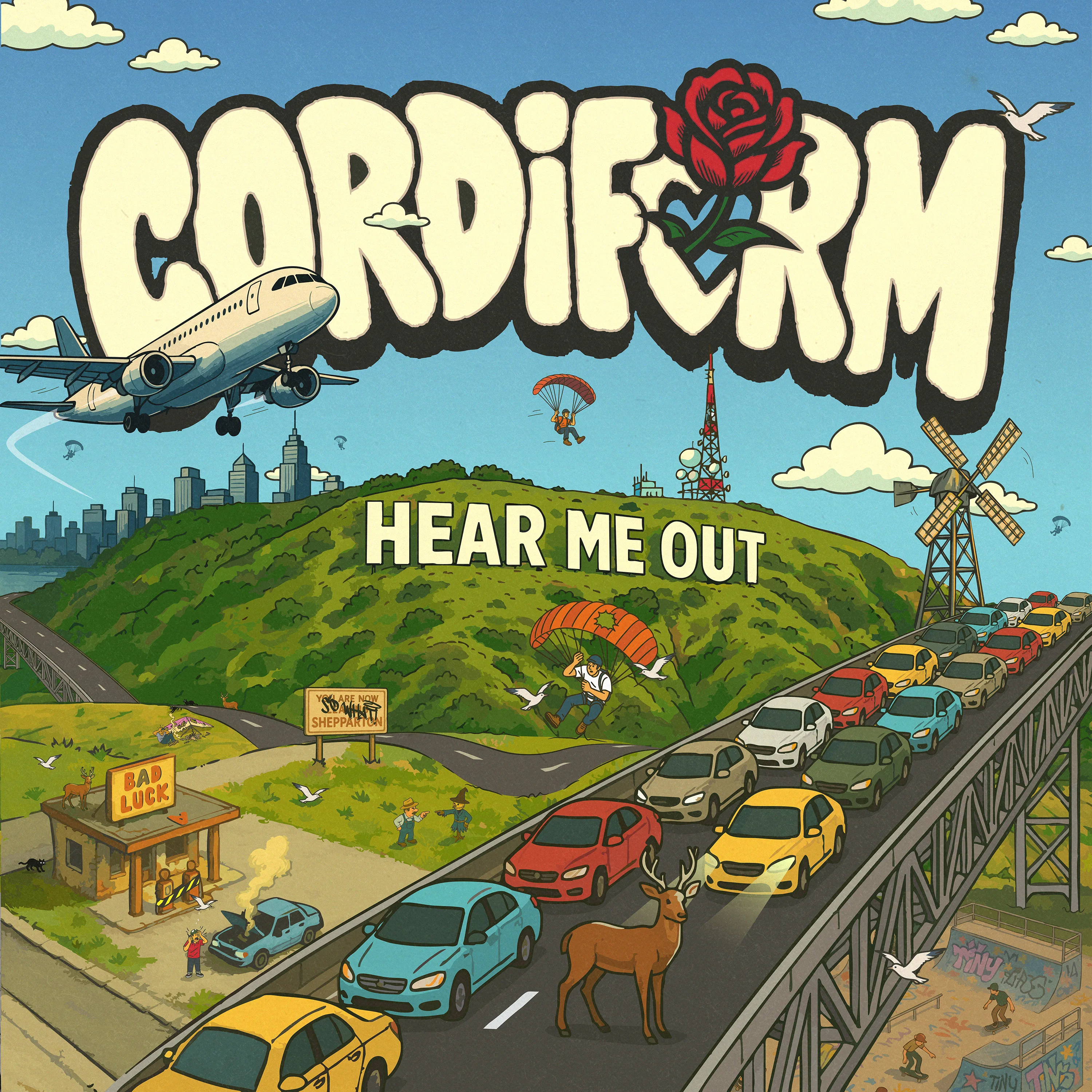 Official album cover art for the release Hear Me Out by Cordiform
