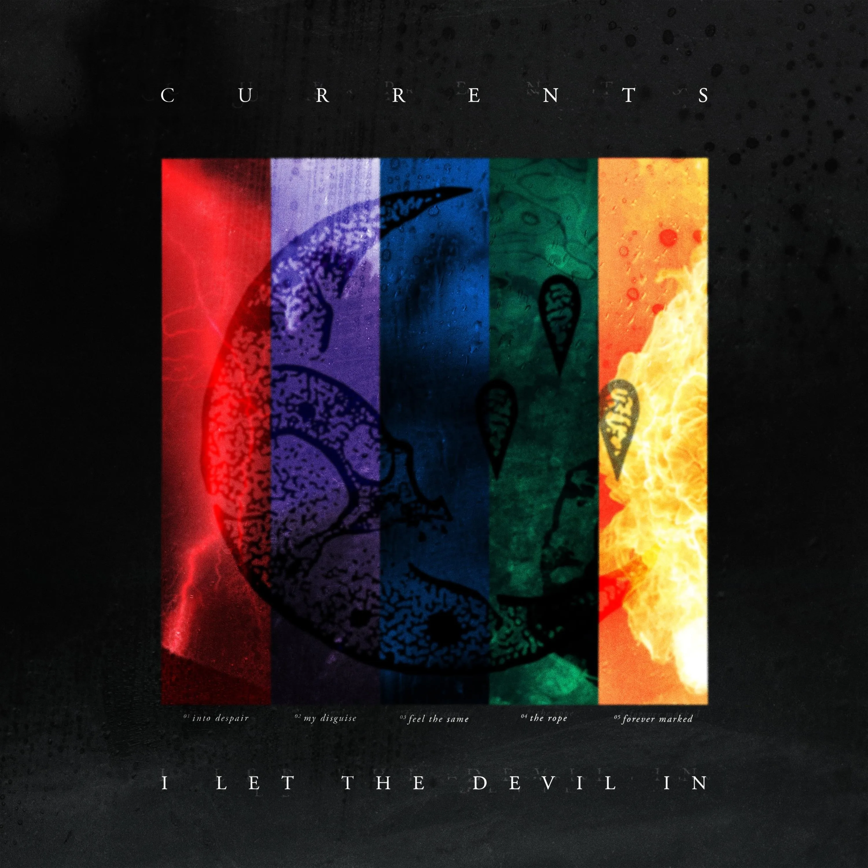 Official album cover art for the release I Let the Devil In by Currents