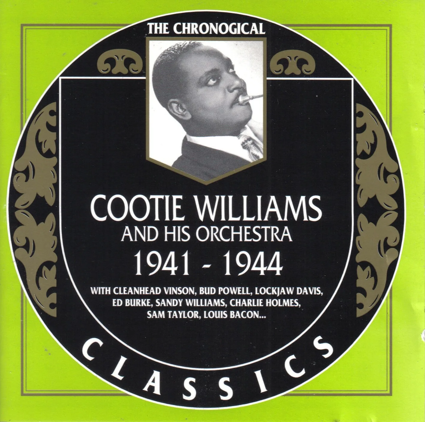 Official album cover art for the release The Chronological Classics: Cootie Williams and His Orchestra 1941-1944 by Cootie Williams and His Orchestra
