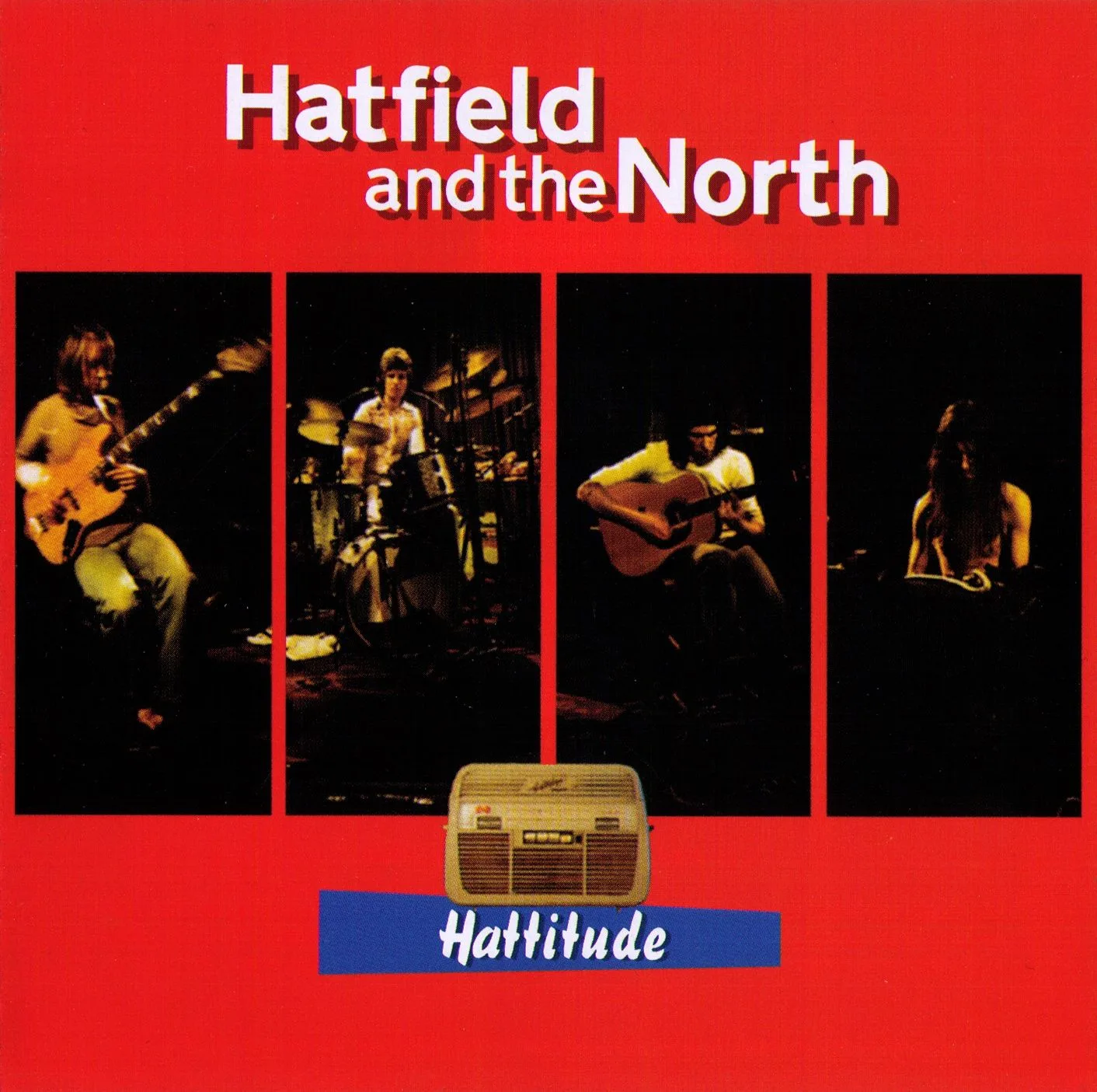 Official album cover art for the release Hattitude by Hatfield and the North