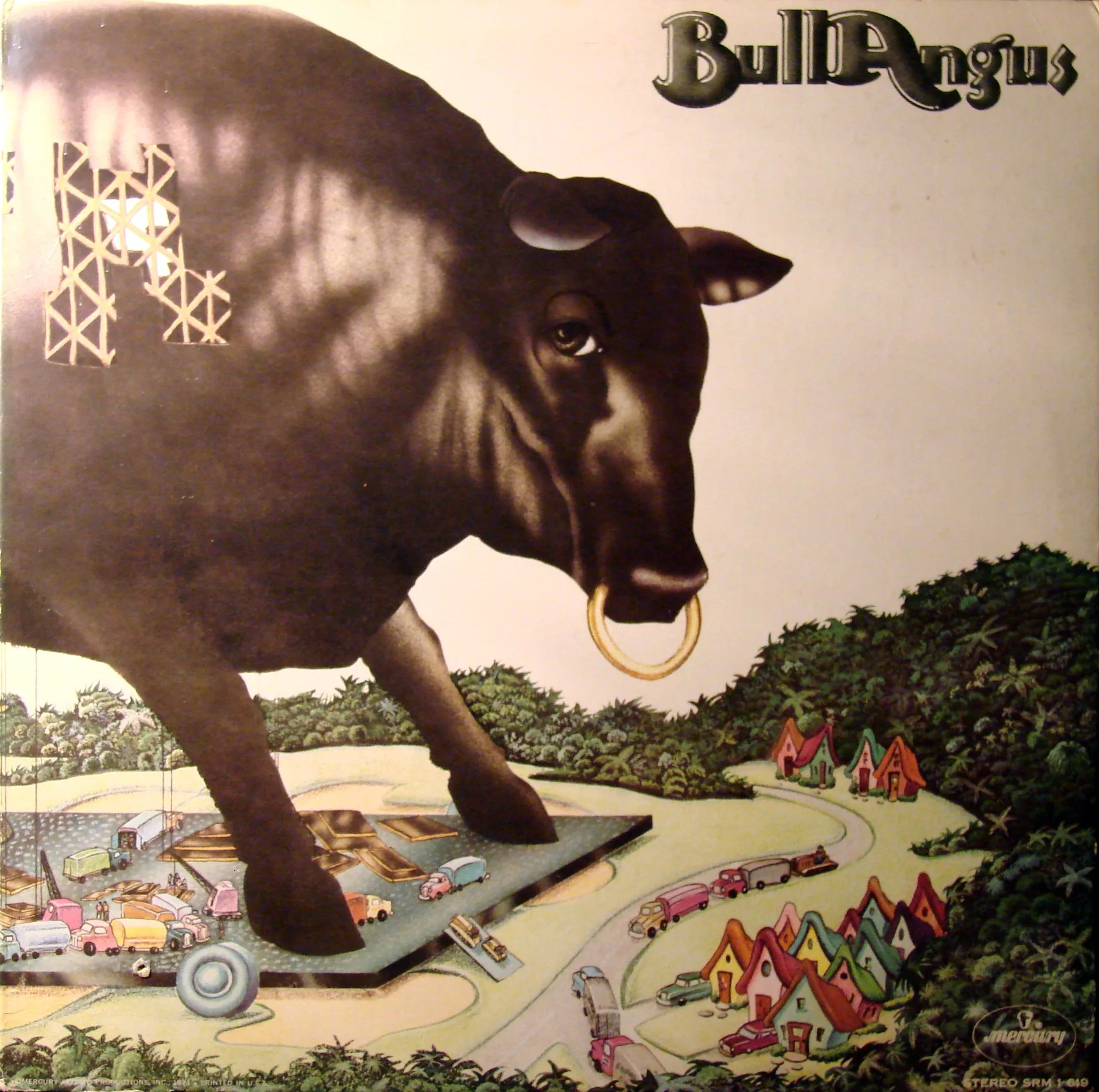 Official album cover art for the release Bull Angus by Bull Angus