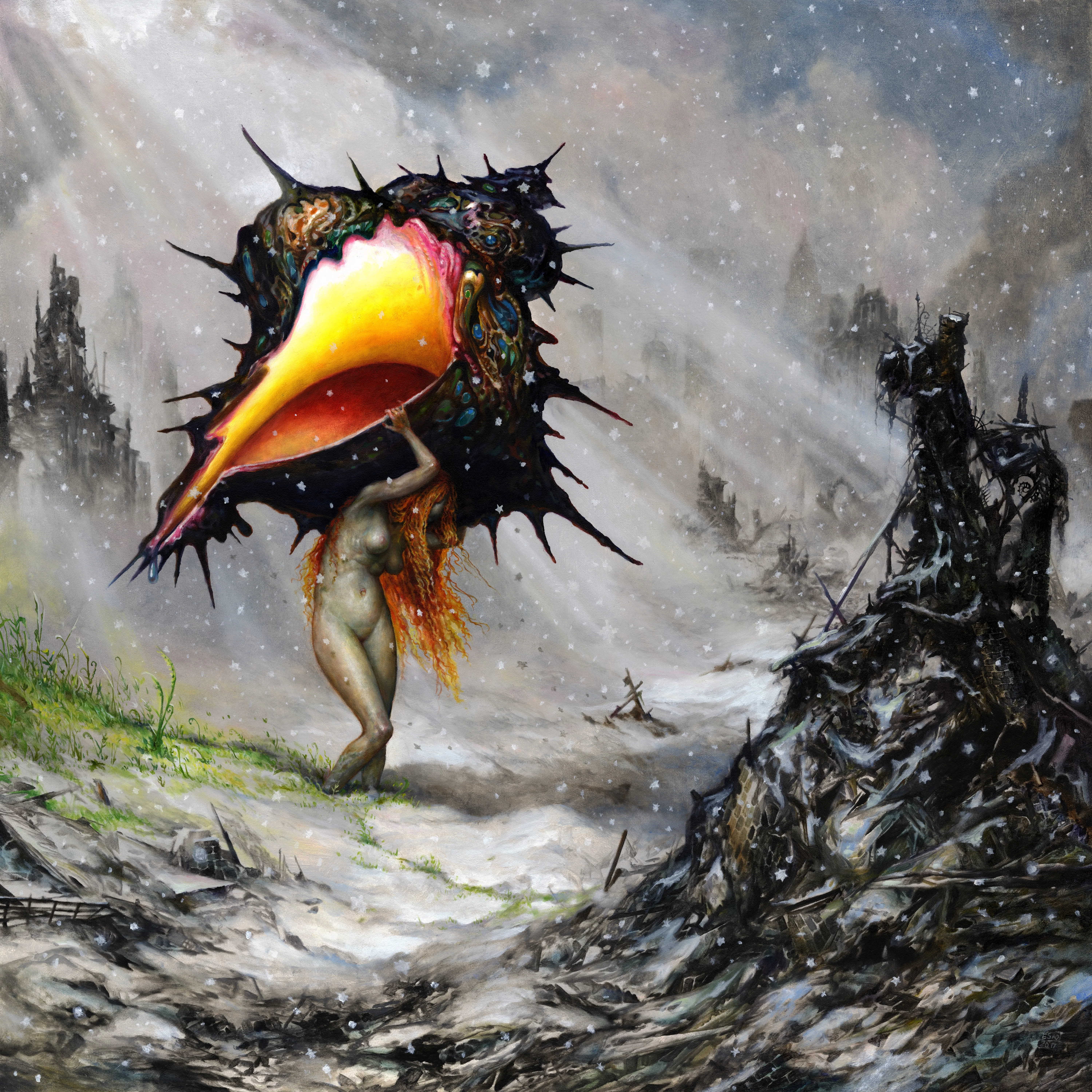 Official album cover artwork for The Amulet by Circa Survive