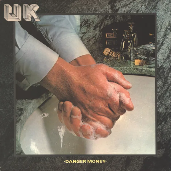Official album cover art for the release Danger Money by U.K.