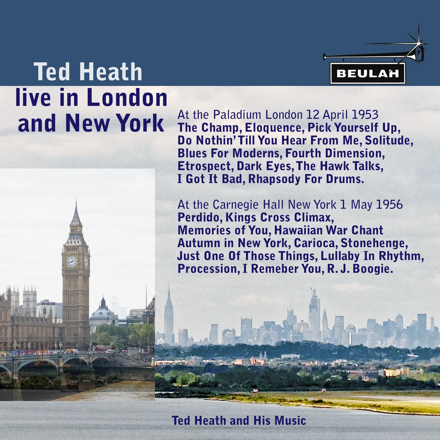Pick Yourself Up song track artwork featured on the album Ted Heath (Live in London and New York) by Ted Heath & His Music