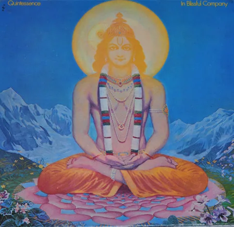 Official album cover art for the release In Blissful Company by Quintessence