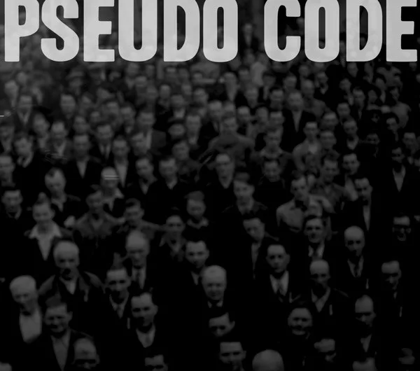 Official album cover art for the release The Radio's On by Pseudo Code