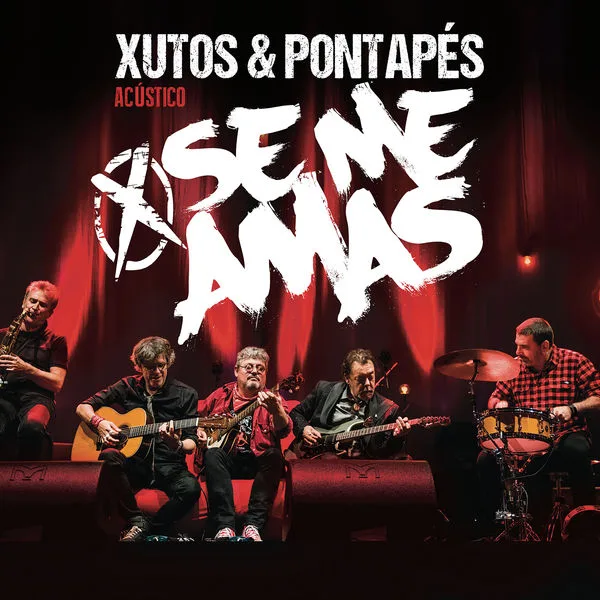Official album cover artwork for Se Me Amas by Xutos & Pontapés