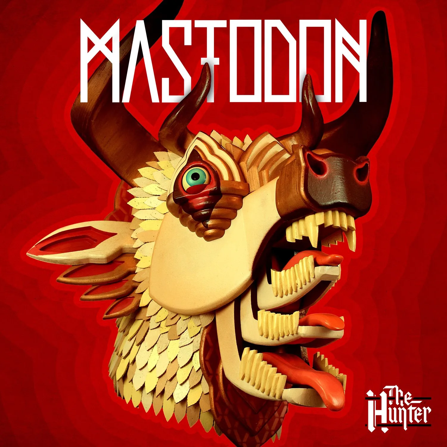 Curl of the Burl song track artwork featured on the album The Hunter by Mastodon