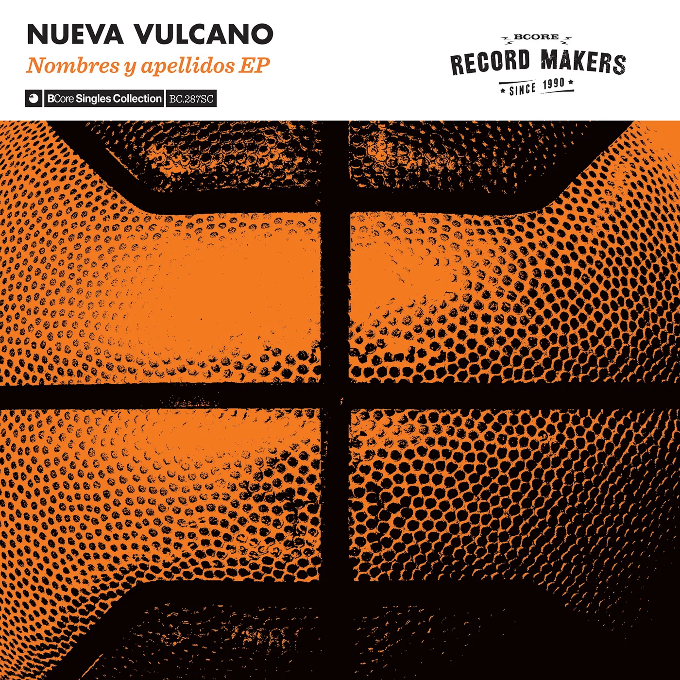 Official album cover art for the release Nombres y apellidos by Nueva Vulcano