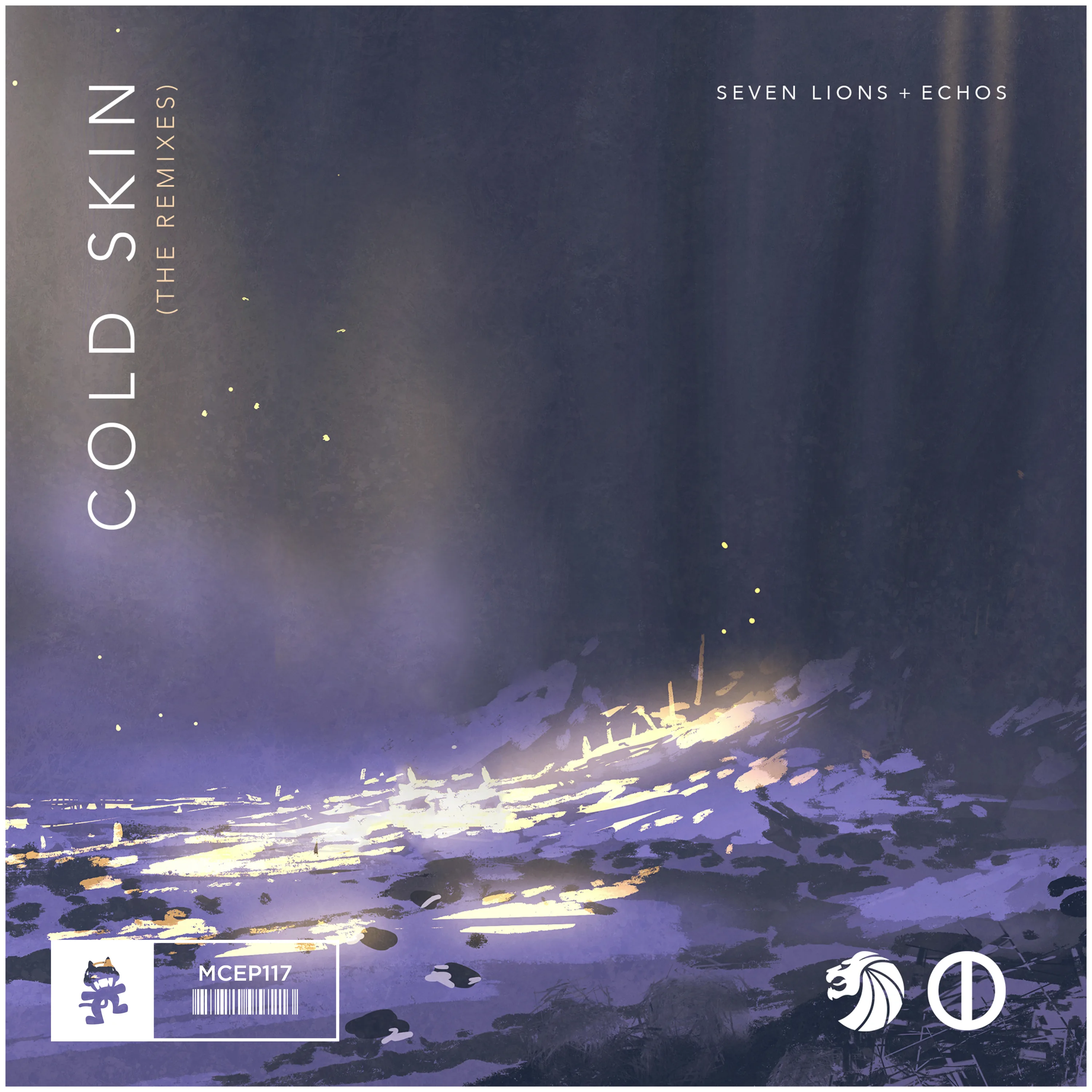 Official album cover artwork for Cold Skin (The Remixes) by Echos