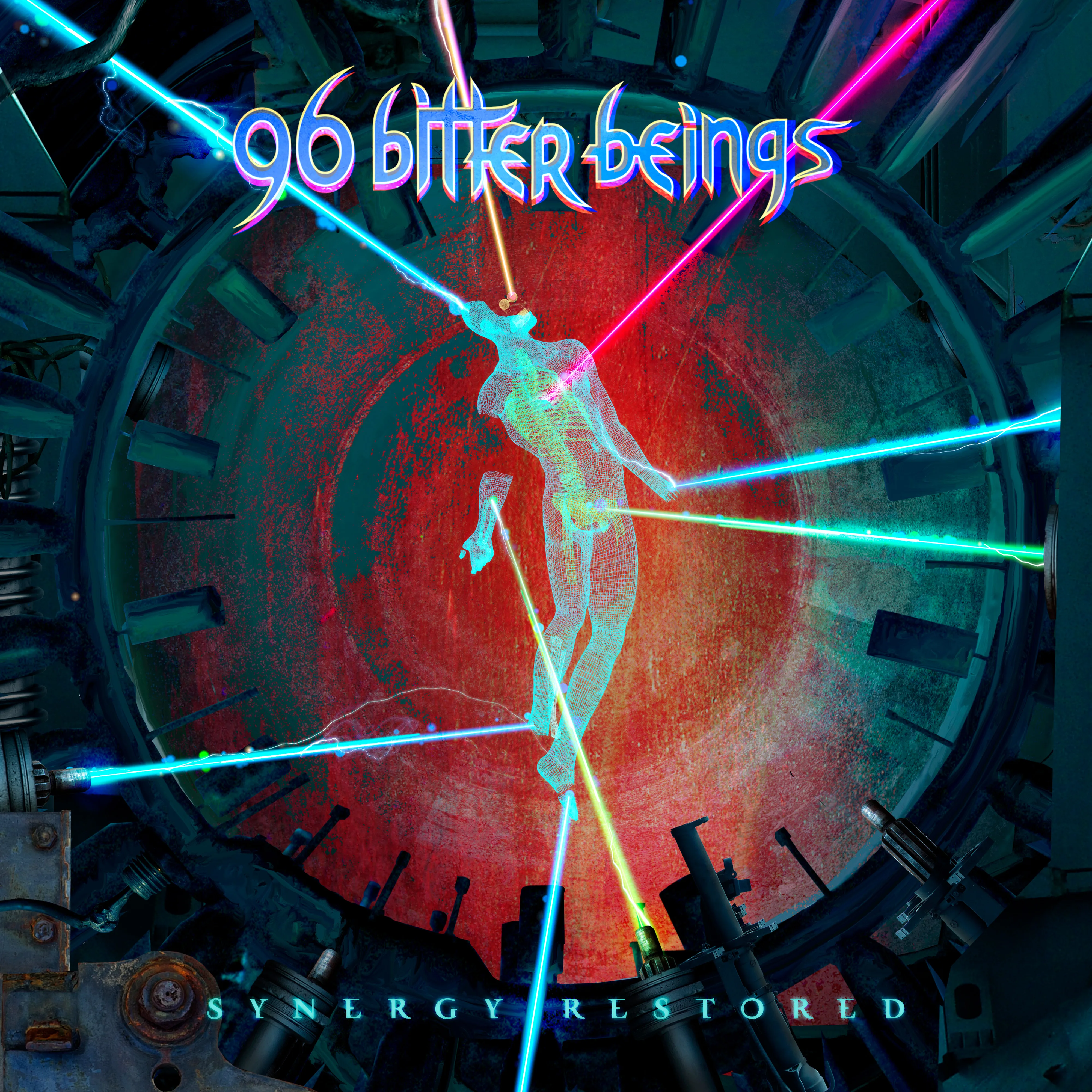 Official album cover art for the release Synergy Restored by 96 Bitter Beings