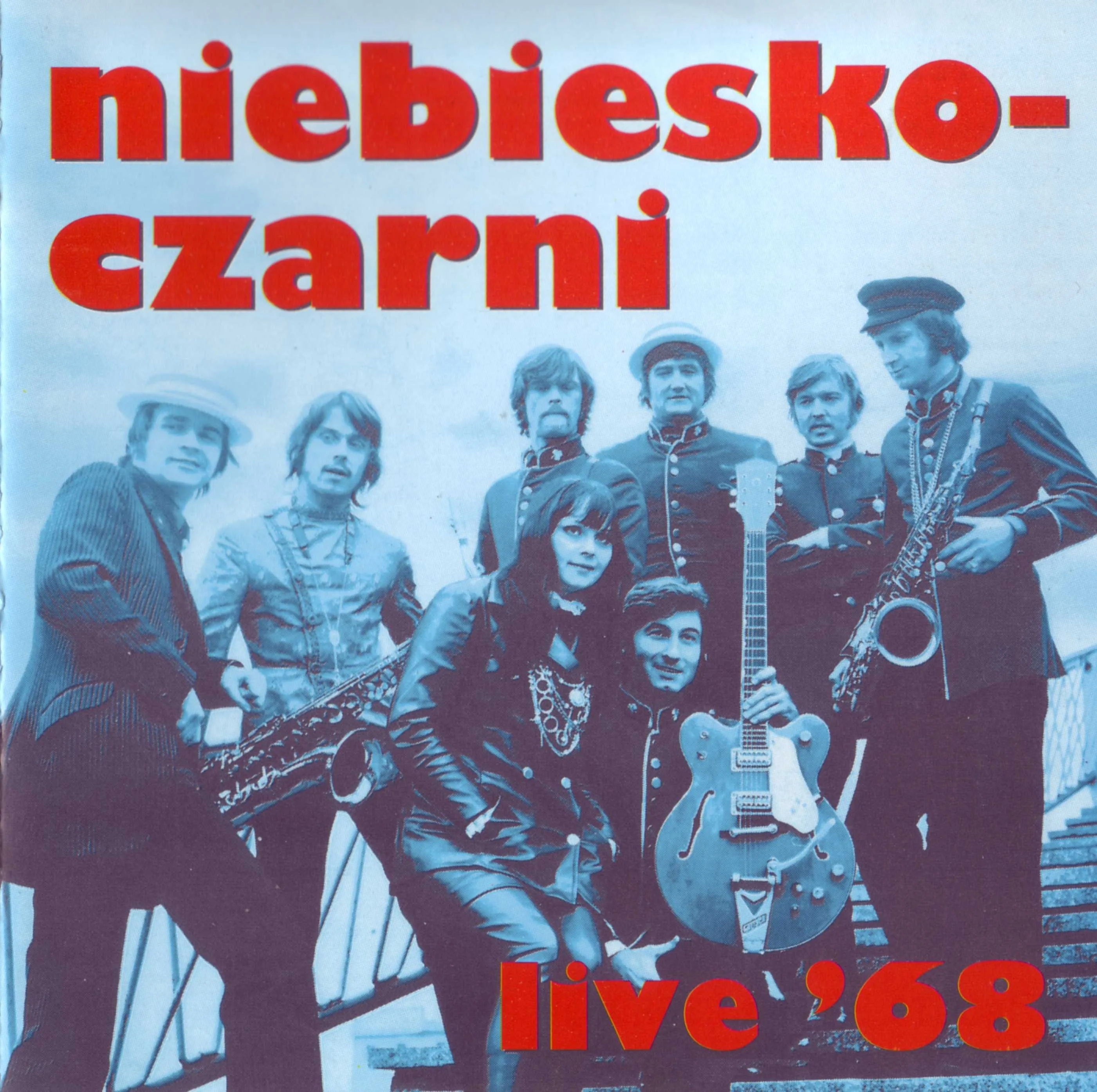 Official album cover art for the release Live '68 by Niebiesko-Czarni