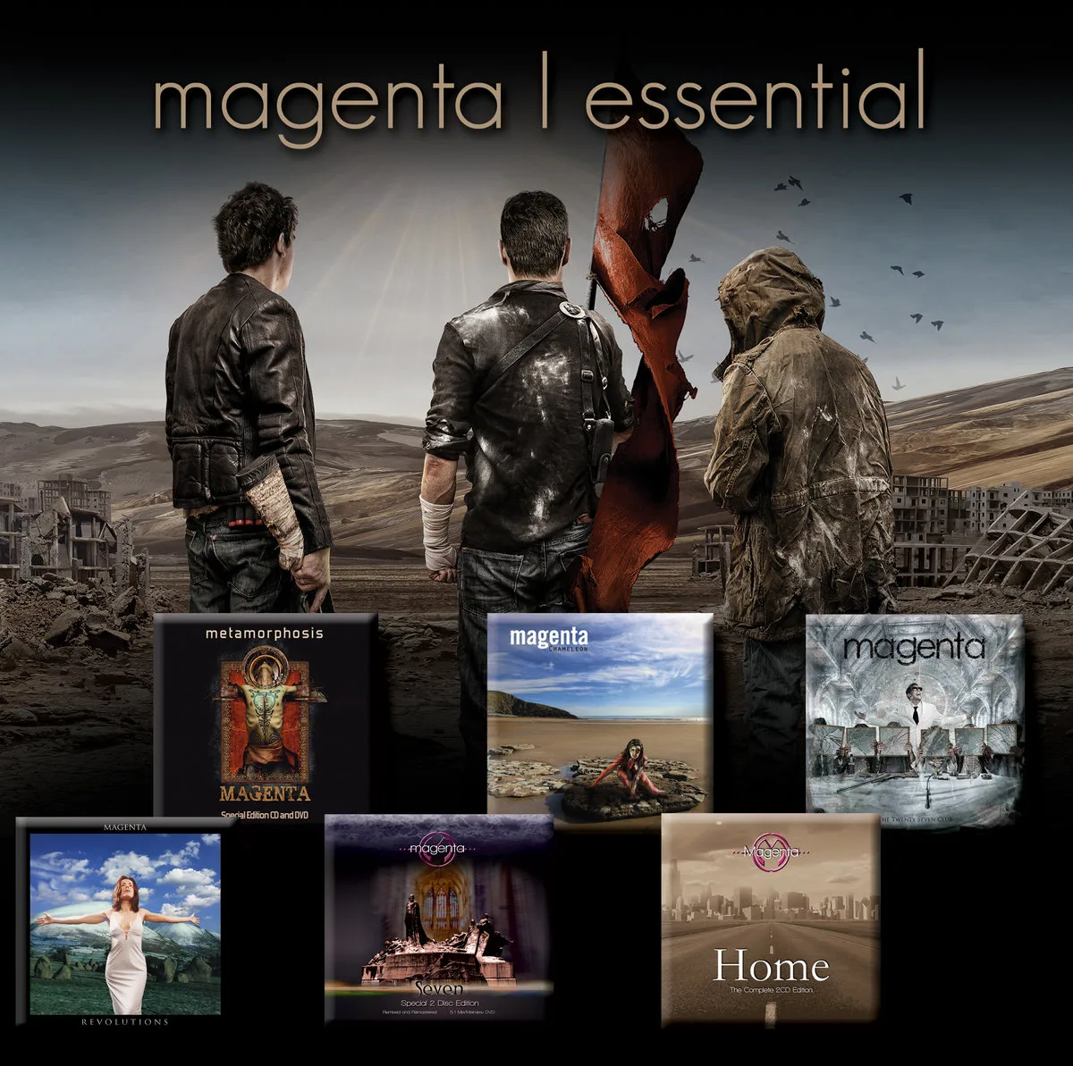 Official album cover artwork for Essential by Magenta