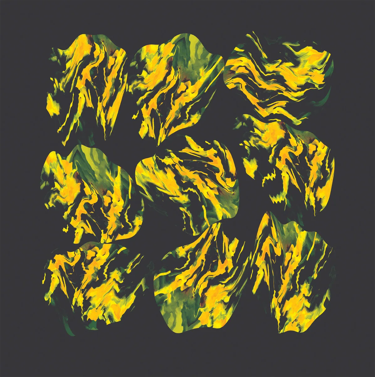 Official album cover art for the release Light Dies / Colours Fade by Shirokuma