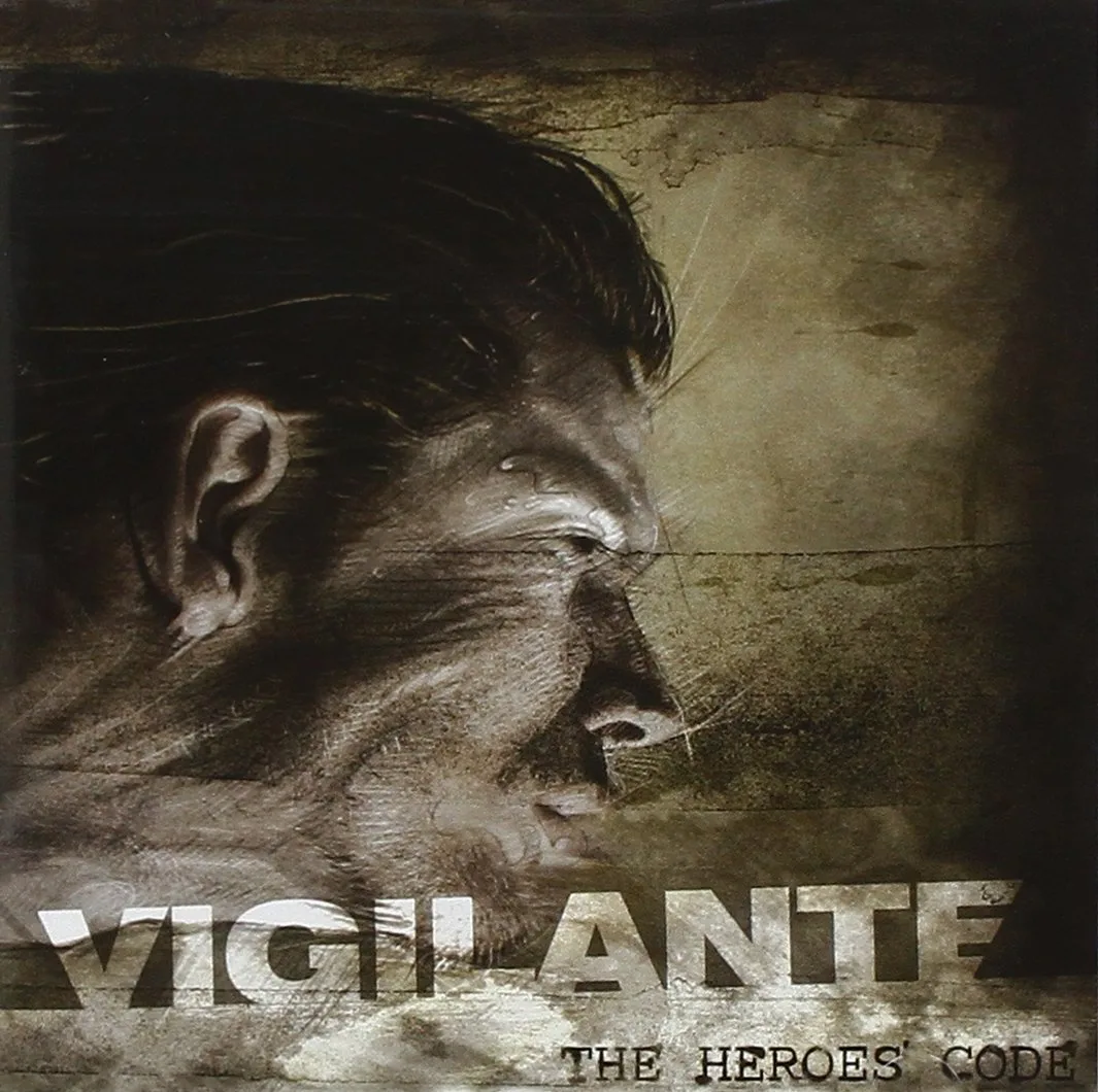 Official album cover art for the release The Heroes' Code by Vigilante