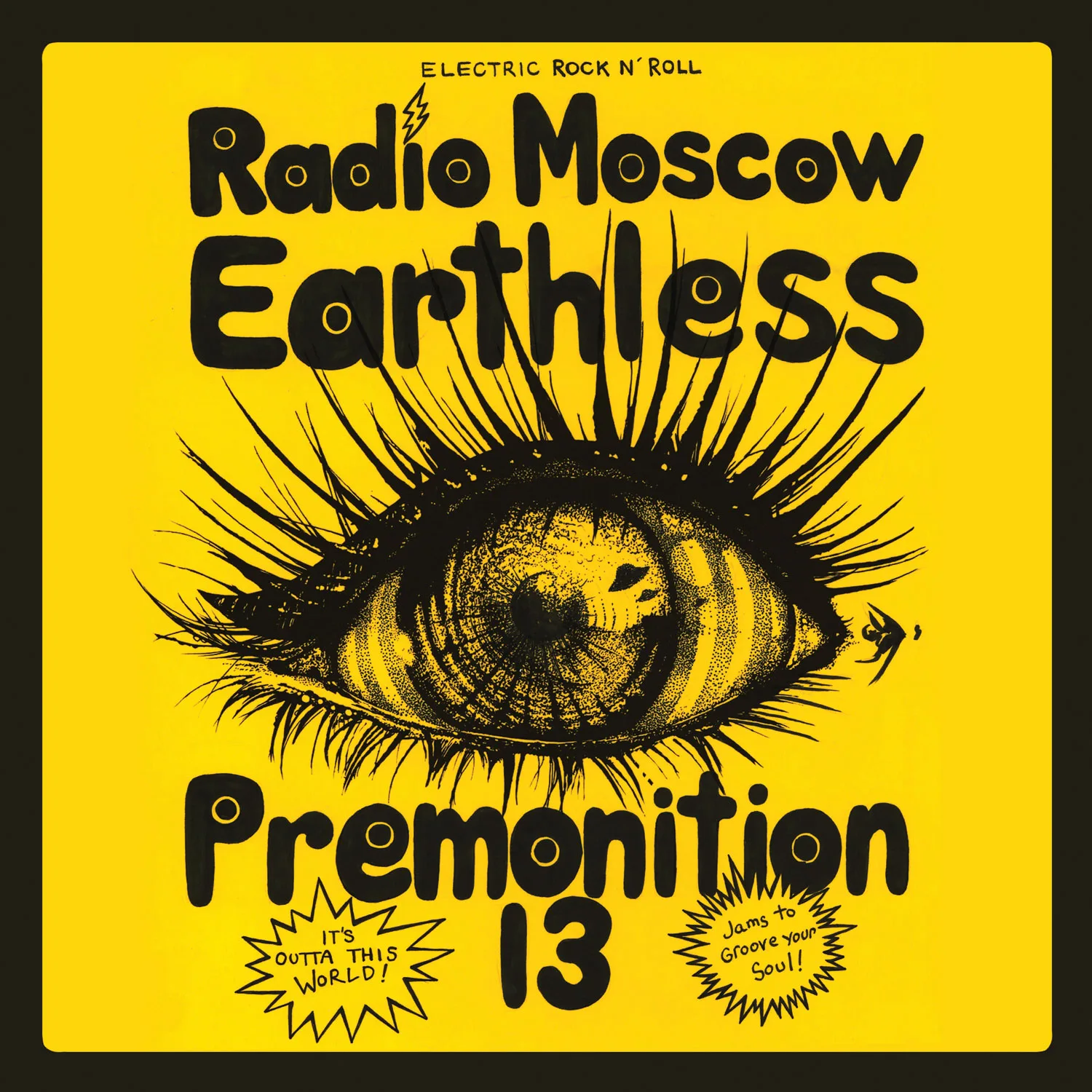 Official album cover art for the release Radio Moscow / Earthless / Premonition 13 by Radio Moscow