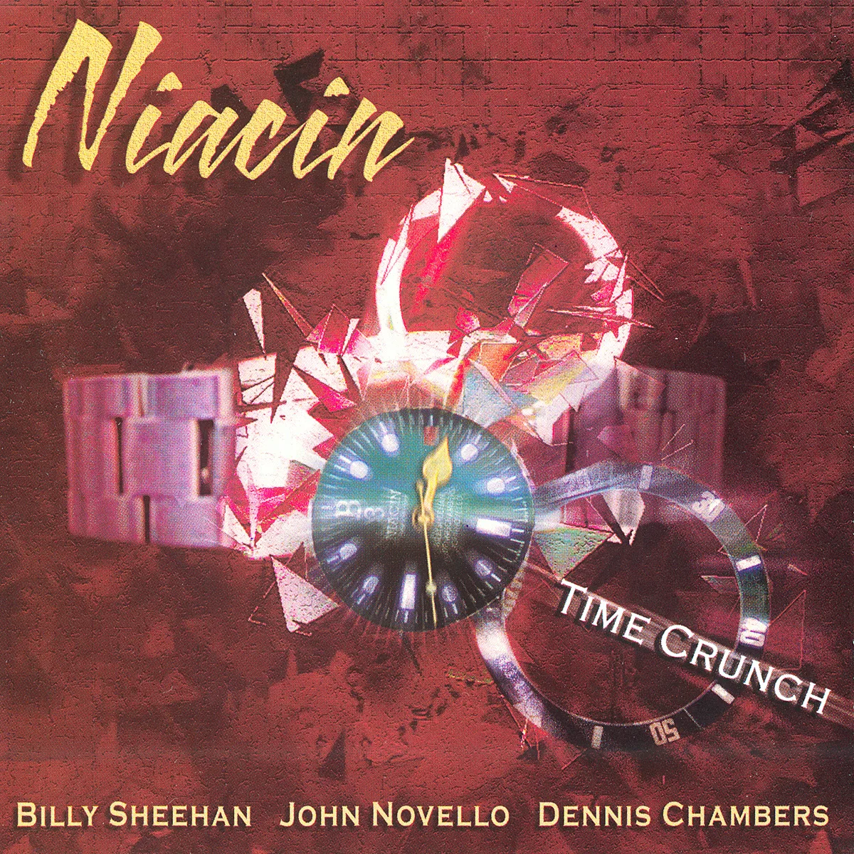Official album cover art for the release Time Crunch by Niacin
