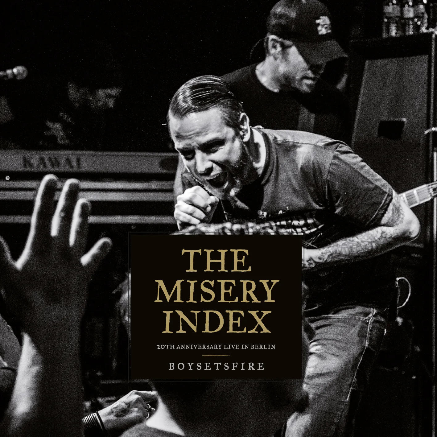 Official album cover artwork for The Misery Index: 20th Anniversary Live in Berlin by Boysetsfire