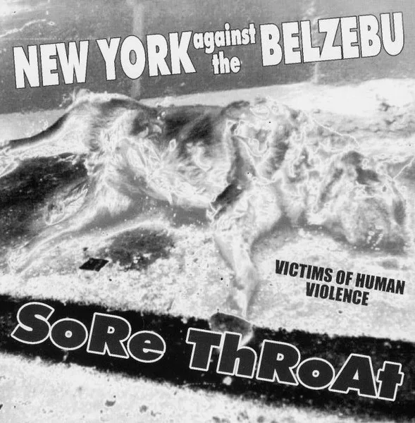 Official album cover art for the release Victims of Human Violence by Sore Throat
