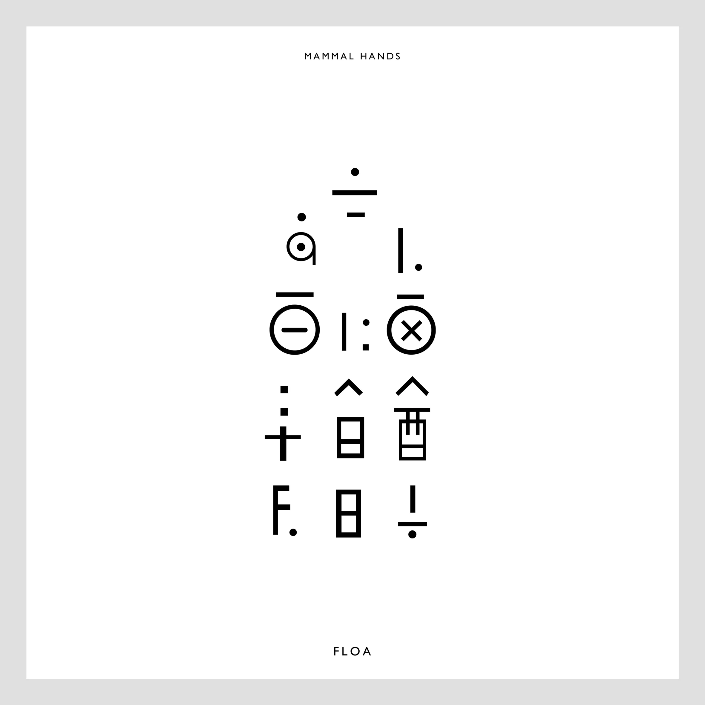 Official album cover artwork for Floa by Mammal Hands