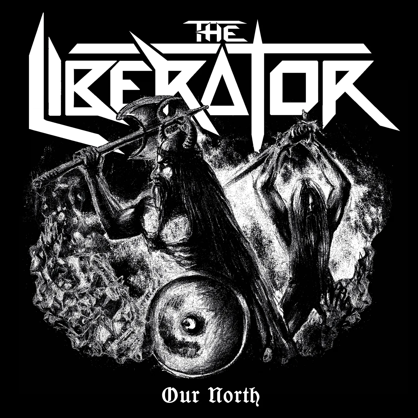 Official album cover art for the release Our North by Aura of Pestilence