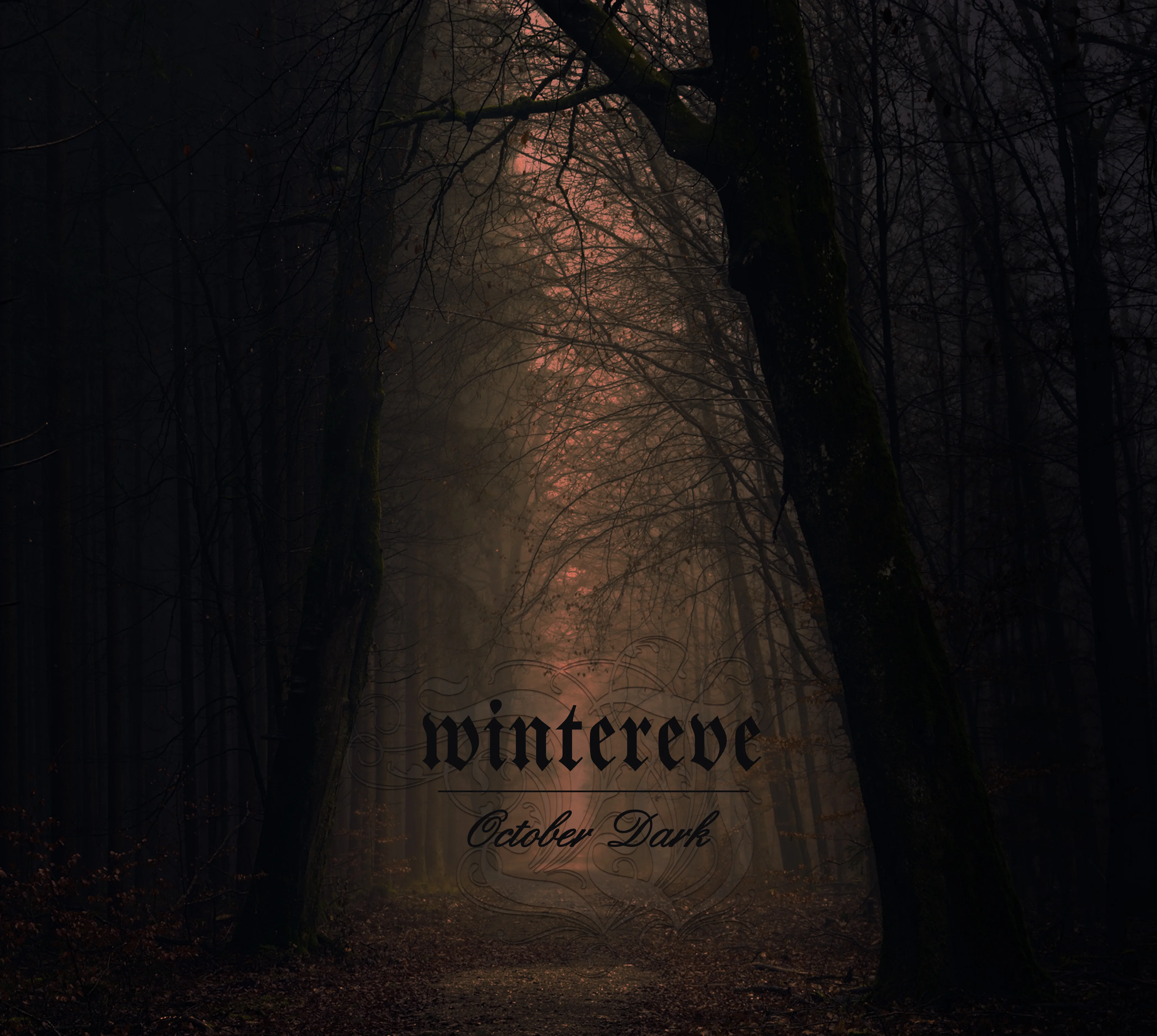 Official album cover art for the release October Dark by Wintereve