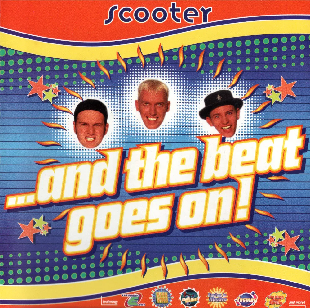 Official album cover art for the release …and the Beat Goes On! by Scooter