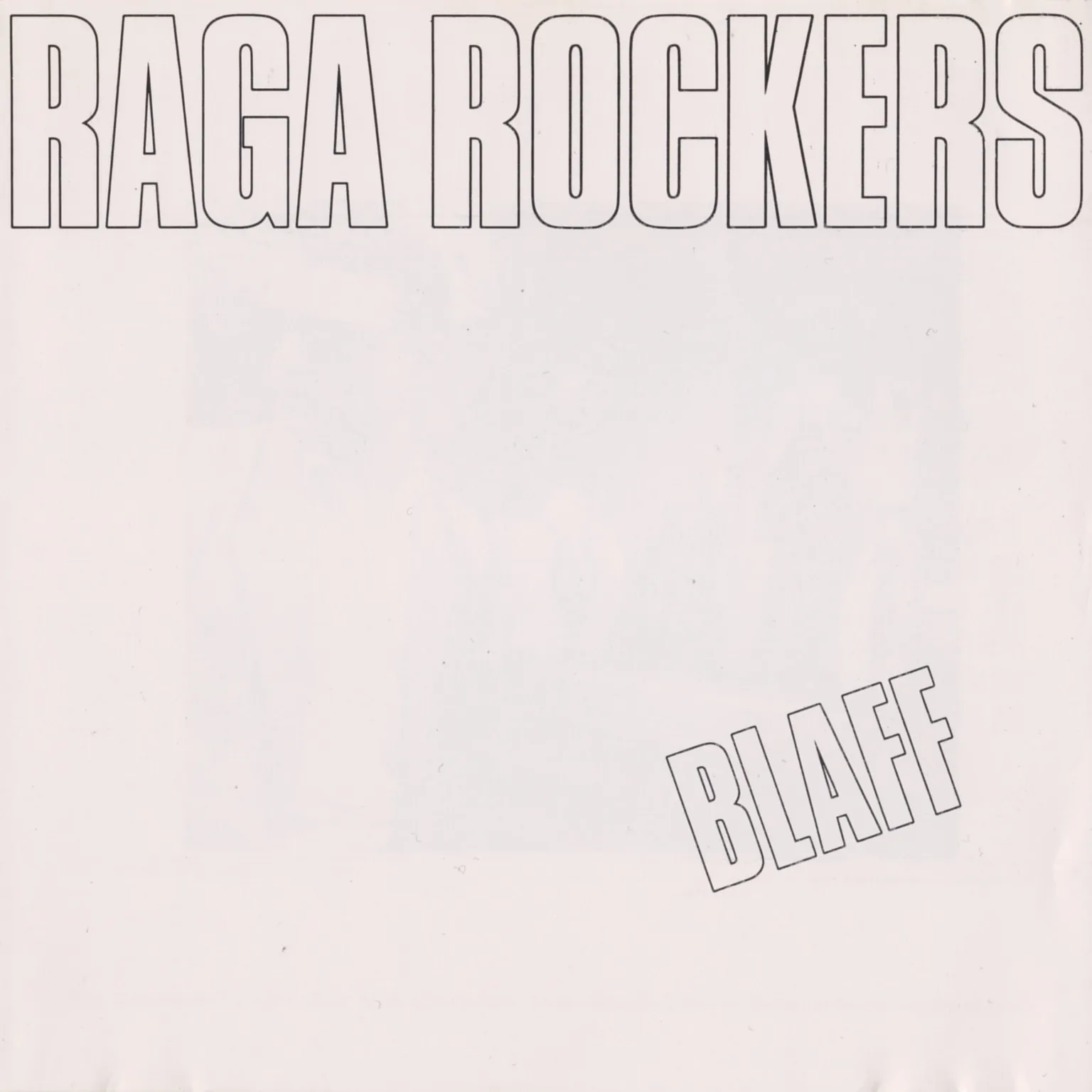 Official album cover art for the release Blaff by Raga Rockers