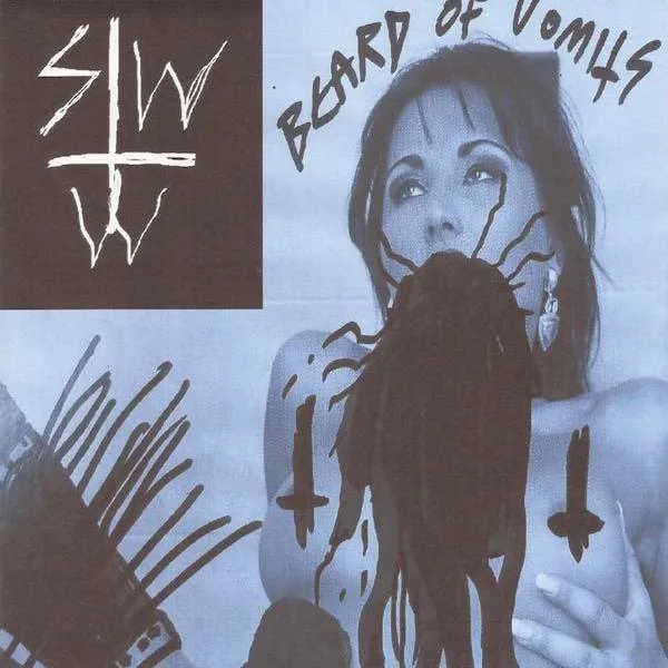 Official album cover art for the release Beard of Vomits by Satanik When Wet