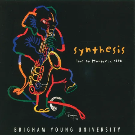 Official album cover art for the release Live at Montreux by Brigham Young University Synthesis