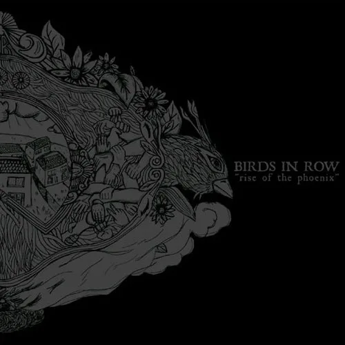 Official album cover art for the release Rise of the Phoenix by Birds in Row