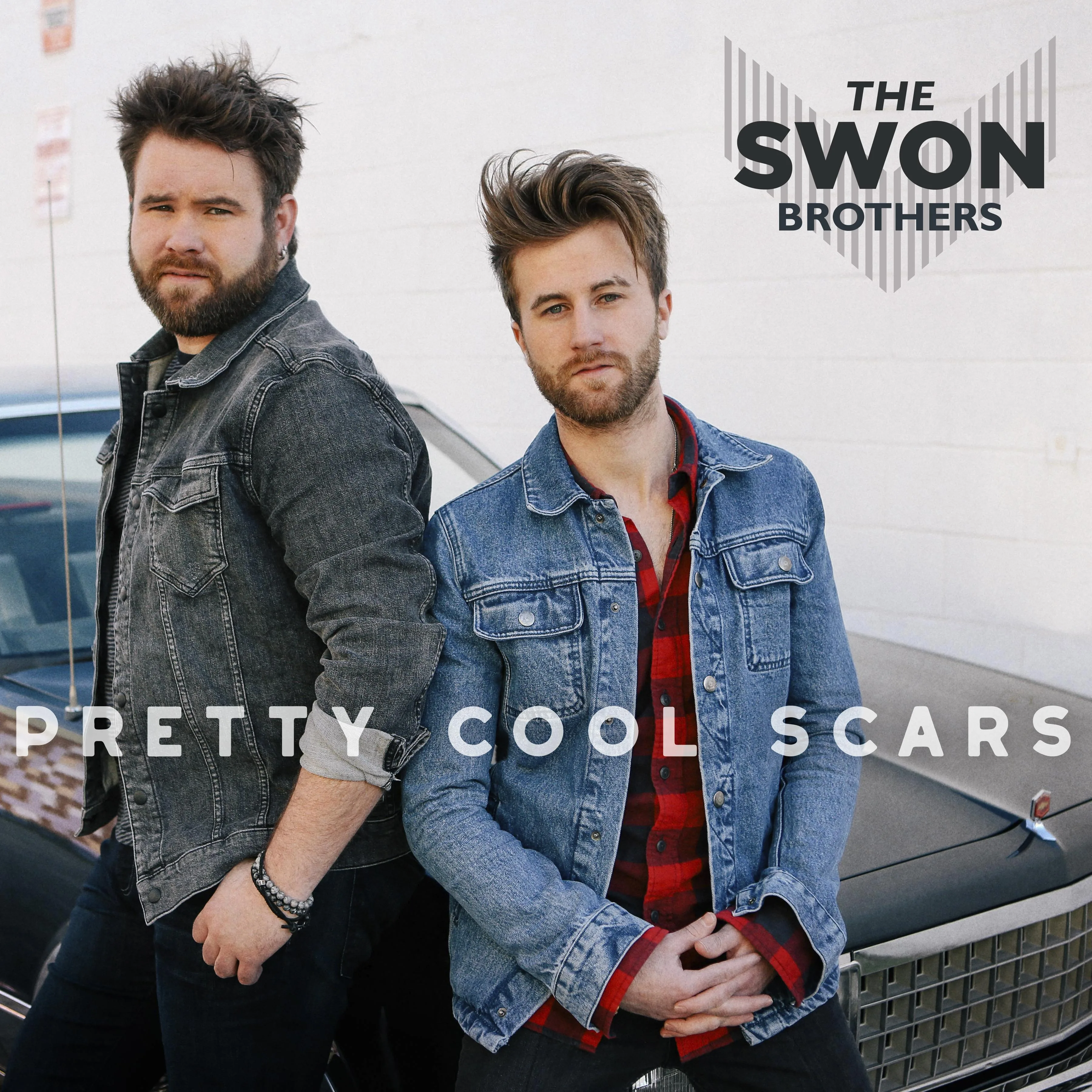 Official album cover artwork for Pretty Cool Scars by The Swon Brothers